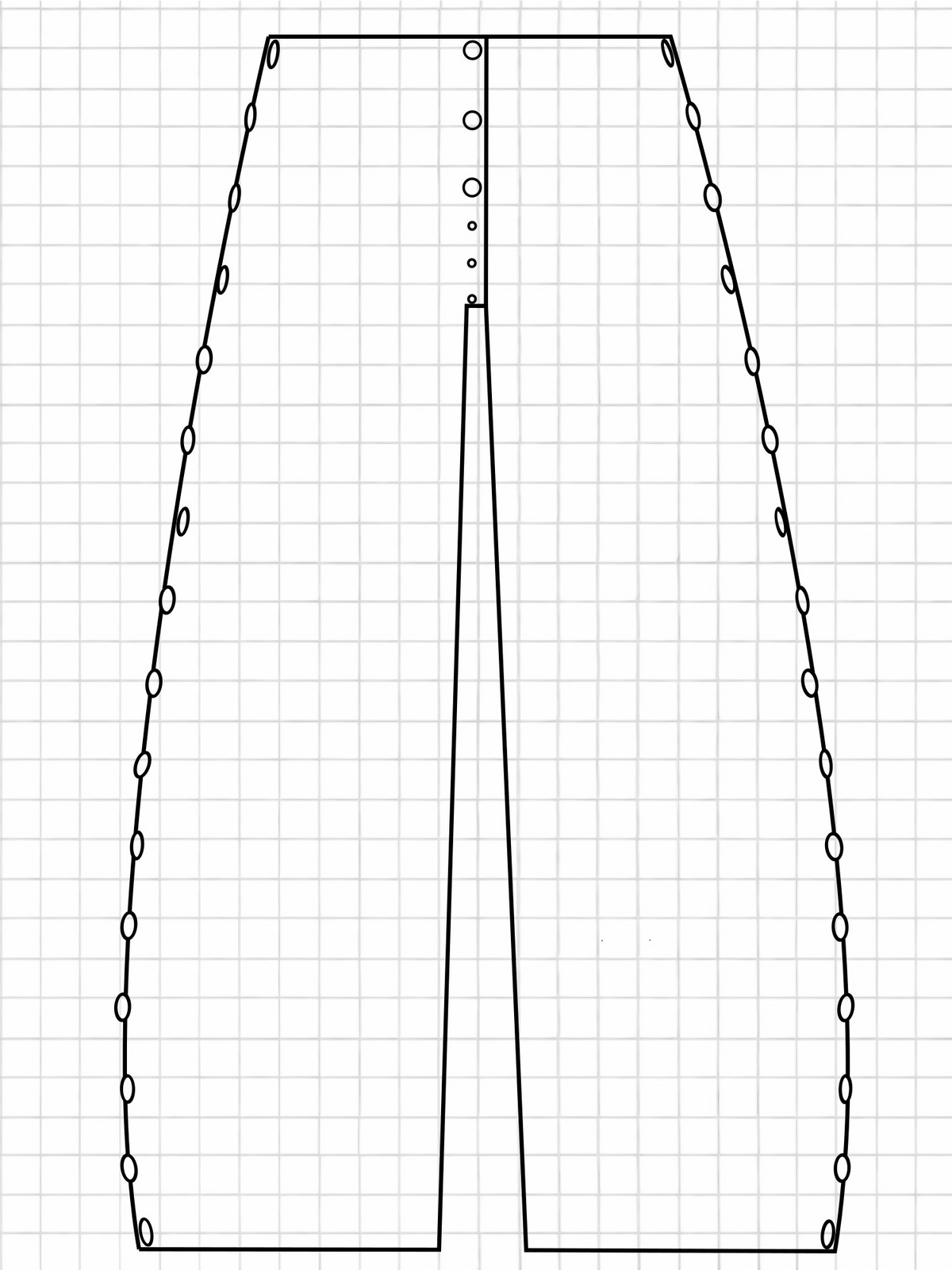 Pantalon sans couture - le basic - patron PDF