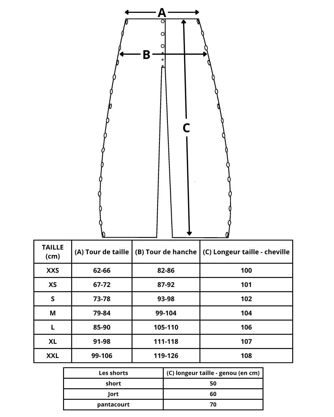 Pantalon sans couture - le basic - patron PDF